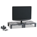 Kelly Computer Supply Monitor Stand, 13.25" x 13.5" x 2" to 4", Black, Supports 60 lbs