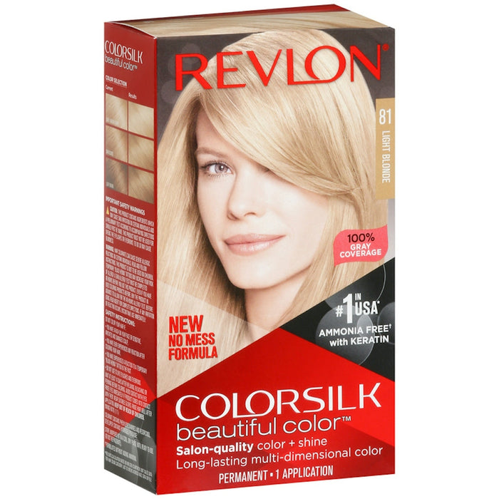 Revlon Permanent Hair Color, Light Blonde 81 by Pasteur Pharmacy