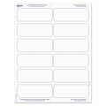 Avery Big Tab Printable Large White Label Tab Dividers, 8-Tab, 11 x 8.5, White, 20 Sets
