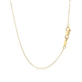 14k Yellow Gold Thin Textured Bar Necklace by Bids.com