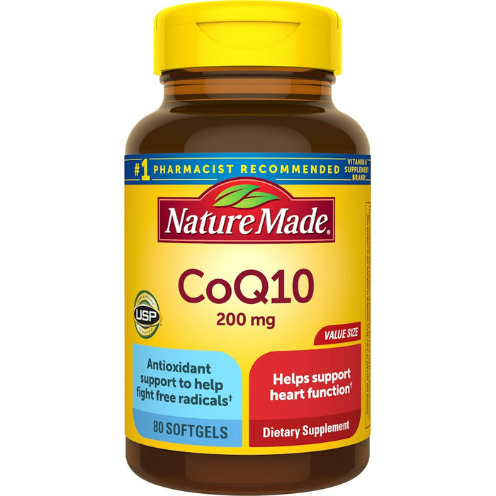 Nature Made Co Q10, 200 Mg, Softgels, Value Size by Pasteur Pharmacy
