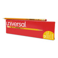 Universal Deluxe Blackstonian Pencil, HB (#2), Black Lead, Yellow Barrel, Dozen