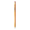 Universal Deluxe Blackstonian Pencil, HB (#2), Black Lead, Yellow Barrel, Dozen