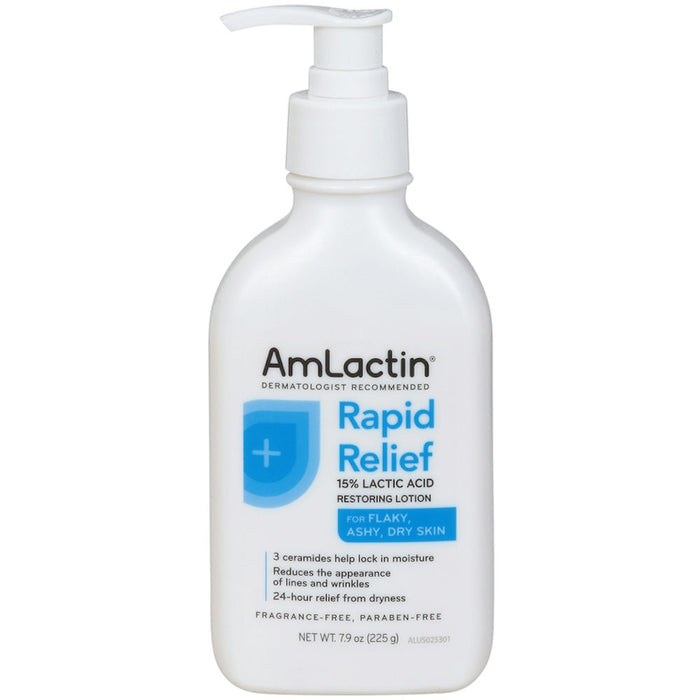 AmLactin Rapid Relief 15% Lactic Acid Restoring Lotion - 7.9 Oz by Pasteur Pharmacy