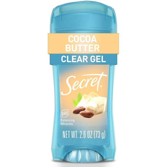 Secret Fresh Expressions Clear Gel Antiperspirant And Deodorant, Cocoa Butter Scent by Pasteur Pharmacy