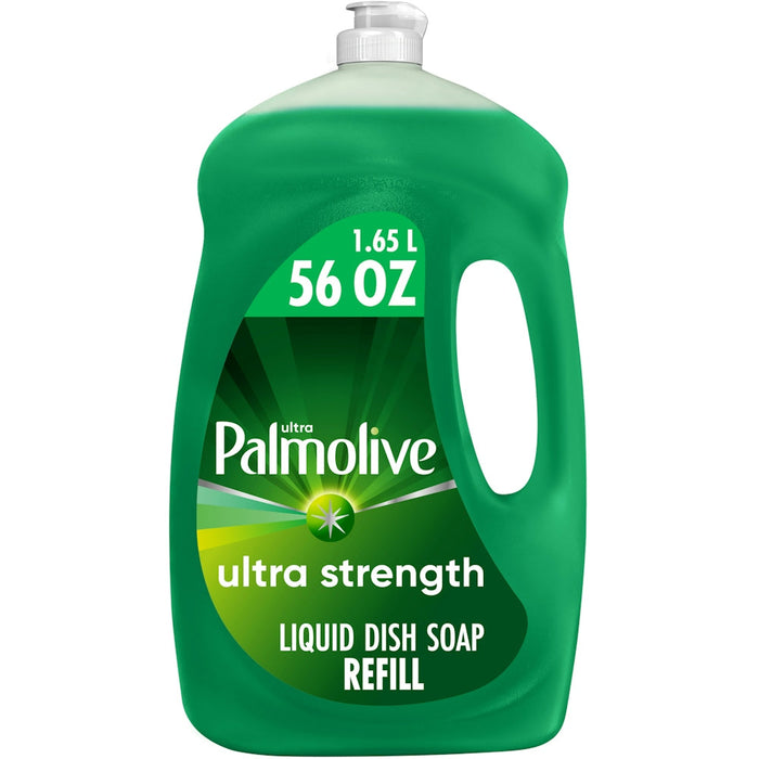 Palmolive Dish Liquid, Ultra Strength, Refill Size 56 Fl Oz by Pasteur Pharmacy
