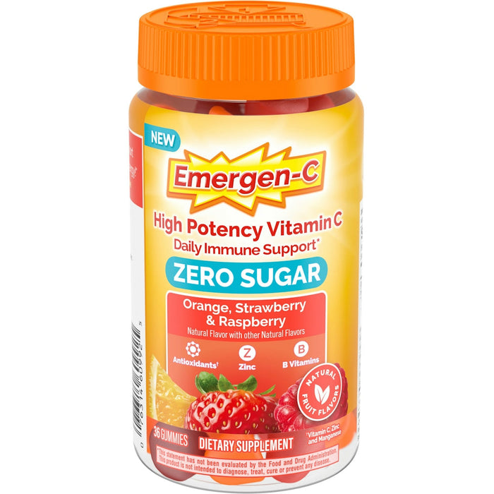 Emergen-C Zero Sugar Immune Support Adult Gummies by Pasteur Pharmacy