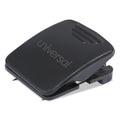 Universal Fabric Panel Wall Clips, 25 Sheet Capacity, Black, 20/Pack