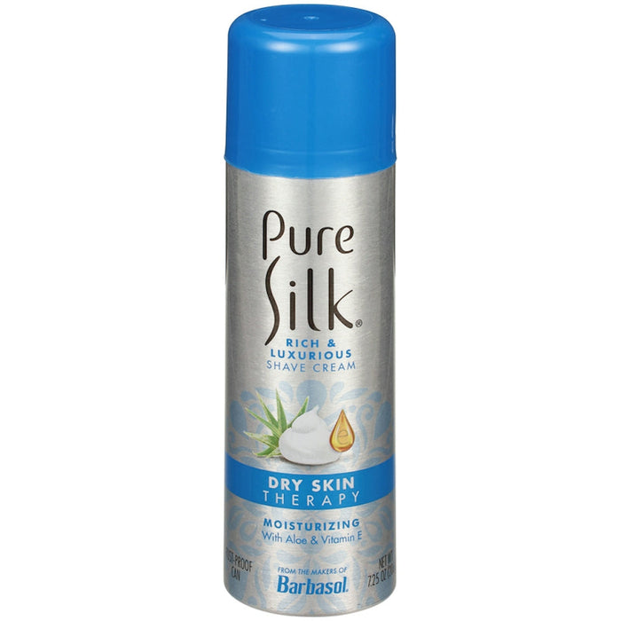 Pure Silk® Spa Therapy Shave Cream – Dry Skin (7.25 fl oz) by Pasteur Pharmacy