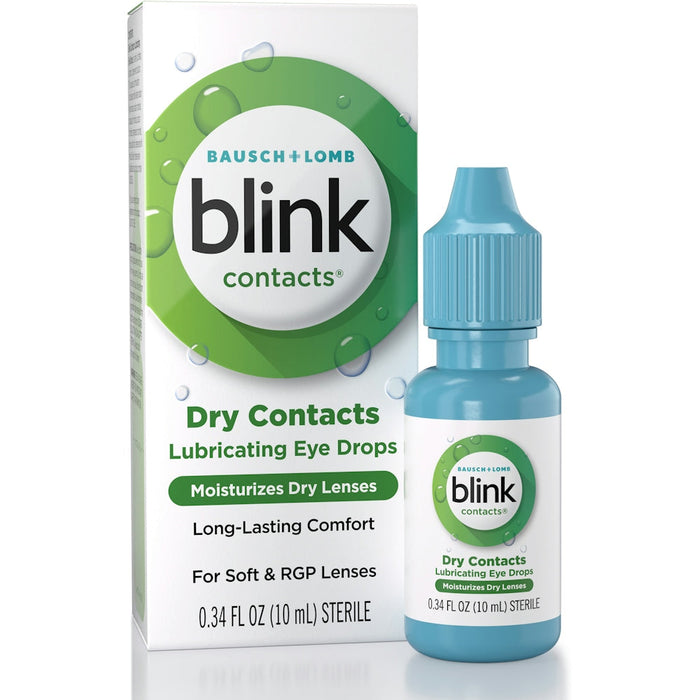 Blink Contacts Lubricating Eye Drops For Soft & RGP Lenses by Pasteur Pharmacy