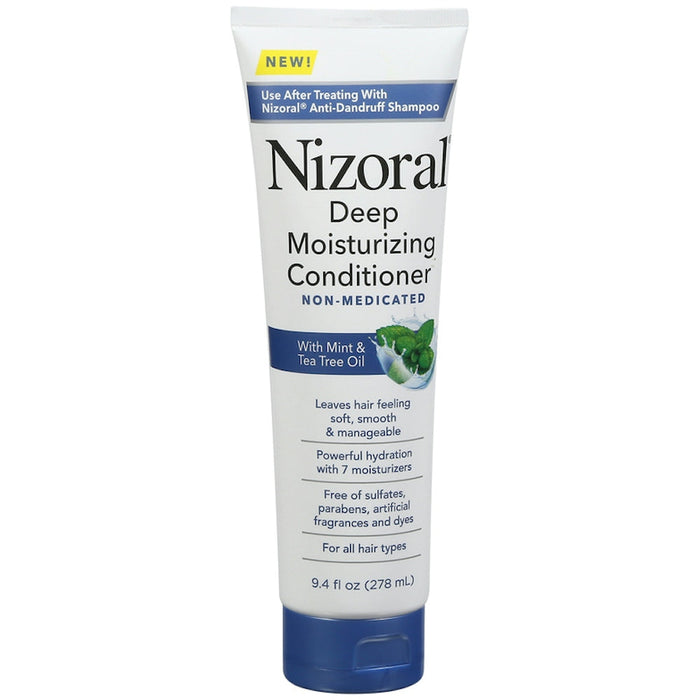 Nizoral Deep Moisturizing Conditioner With Mint & Tea Tree Oil For All Hair Types 9.4 Oz by Pasteur Pharmacy