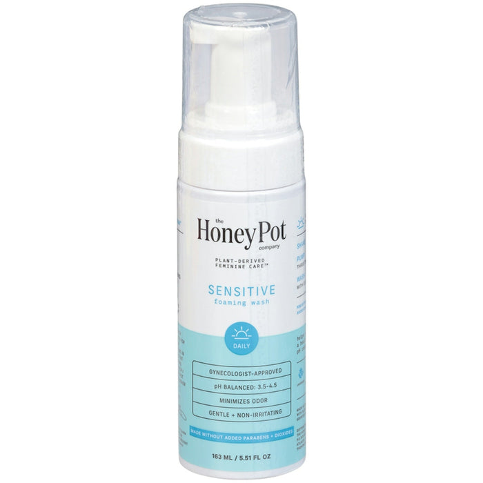 The Honey Pot Company Sensitive Daily Foaming Wash 5.51 fl oz (163ml) by Pasteur Pharmacy