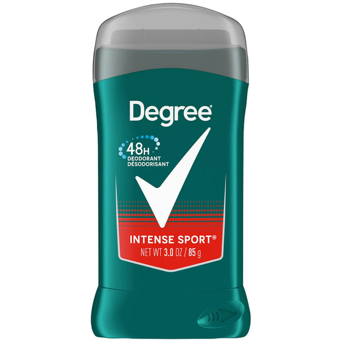 Degree Men Deodorant Stick Intense Sport 48 Hour Protection 3 Oz by Pasteur Pharmacy