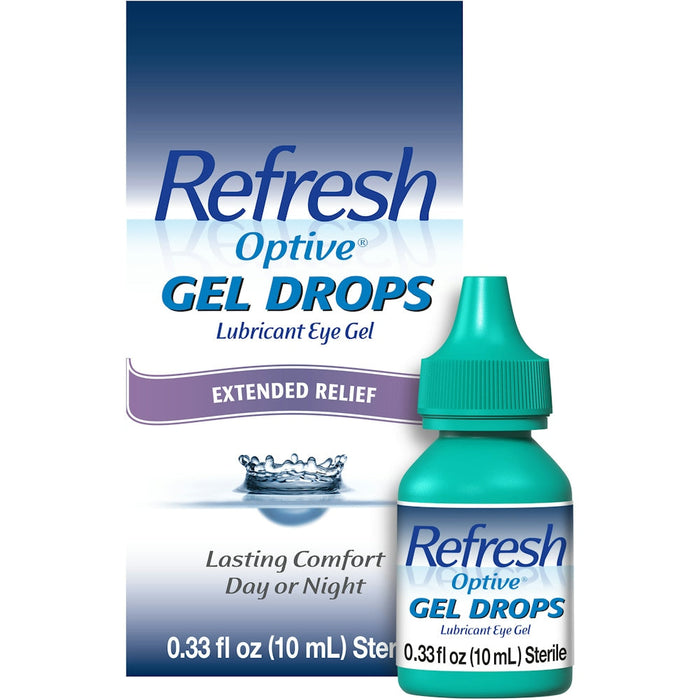 Refresh Lubricant Eye Gel, Gel Drops, Extended Therapy 0.33 Fl Oz by Pasteur Pharmacy