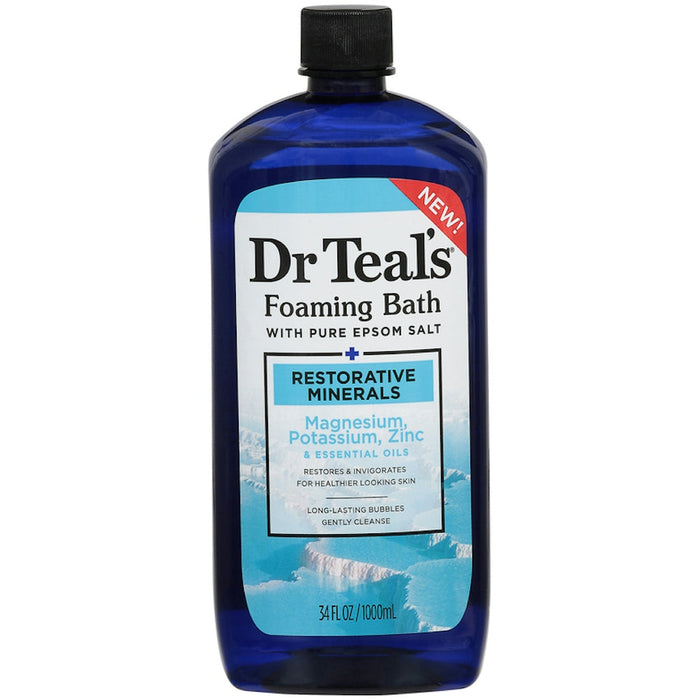 Dr Teals F/Bth Lq1000ML Rstr Mins by Pasteur Pharmacy