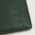 Louis Vuitton Green Taiga Long Wallet #3078 by Bolt Boutique