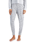 Jenni Ribbed Pajama Jogger Pants, Size Small by Vanessa Jane