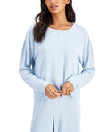 Jenni Ribbed Henley Pajama Top, Size Small by Vanessa Jane