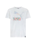 PUMA Big Girls Flower Aura Pack Graphic T-shirt, Size Large by Vanessa Jane