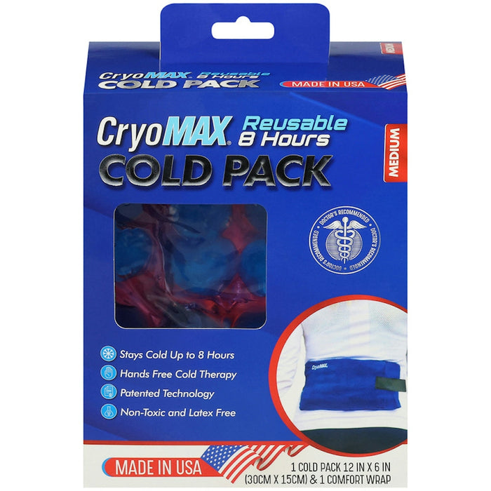 CryoMax™ Medium Reusable 8-Hour Cold Pack (12" x 6") by Pasteur Pharmacy