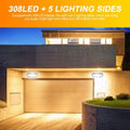 308 LED Solar Outdoor Lights by DailySale