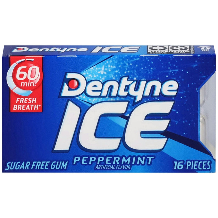 Dentyne Ice Peppermint, Sugar Free Gum by Pasteur Pharmacy