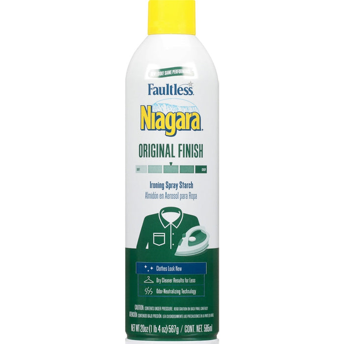 Faultless Niagara Original Finish Ironing Spray Starch, 20 Oz by Pasteur Pharmacy