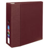 Avery Heavy-Duty Non-View Binder with DuraHinge, Three Locking One Touch EZD Rings and Thumb Notch, 5" Capacity, 11 x 8.5, Maroon