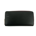 Louis Vuitton Black Epi Zippy Long Wallet w/ Magenta Interior #3080 by Bolt Boutique