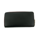 Louis Vuitton Black Epi Zippy Long Wallet w/ Magenta Interior #3080 by Bolt Boutique