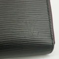 Louis Vuitton Black Epi Zippy Long Wallet w/ Magenta Interior #3080 by Bolt Boutique