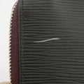 Louis Vuitton Black Epi Zippy Long Wallet w/ Magenta Interior #3080 by Bolt Boutique