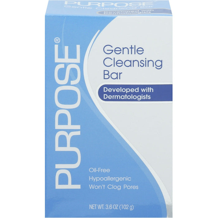 Purpose Cleansing Bar, Gentle, Oil Free, Hypoallergenic 3.6 Oz by Pasteur Pharmacy