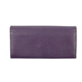Prada Saffiano Leather Purple Long Wallet #3082 by Bolt Boutique