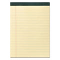 Roaring Spring Recycled Legal Pad, Wide/Legal Rule, 40 Canary-Yellow 8.5 x 11 Sheets, Dozen