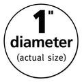 Avery Removable Multi-Use Labels, Inkjet/Laser Printers, 1" dia, White, 63/Sheet, 15 Sheets/Pack