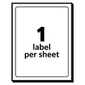 Avery Removable Multi-Use Labels, Inkjet/Laser Printers, 4 x 6, White, 40/Pack, (5454)