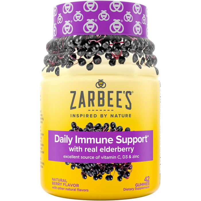 Zarbee's® Daily Immune Support – Real Elderberry Gummies by Pasteur Pharmacy