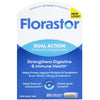 Florastor Dual Action Probiotic Supplement Vegetarian Capsules 20Ct