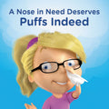 Puffs Facial Tissue, 2-Ply, White, 64 Sheets/Box