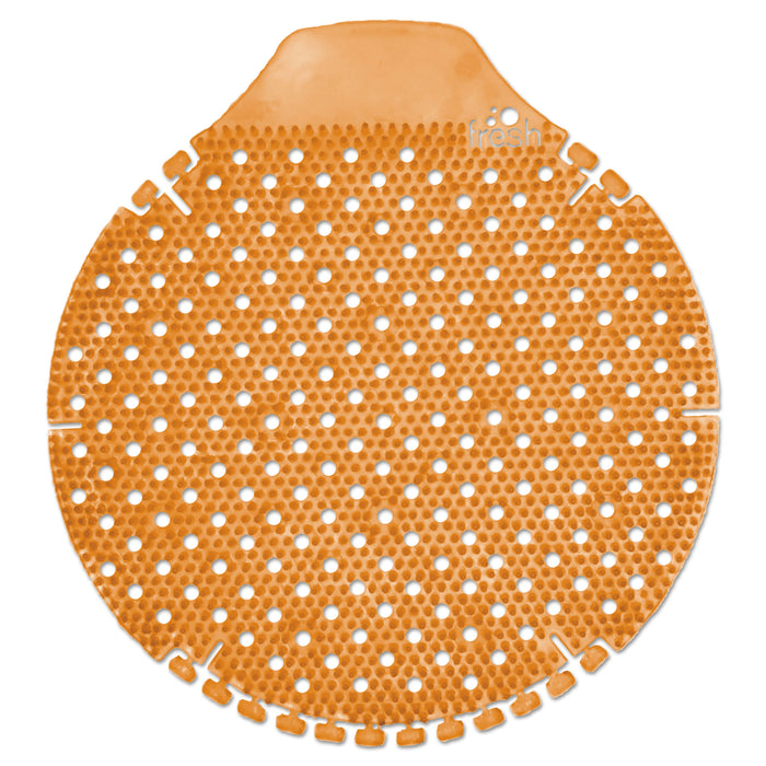 Fresh Products Tidal Wave, Urinal Screens, Mango Scent, 0.42 oz, Orange, 6/Box