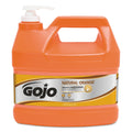 GOJO NATURAL ORANGE Smooth Hand Cleaner, Citrus Scent, 1 gal Pump Dispenser, 4/Carton