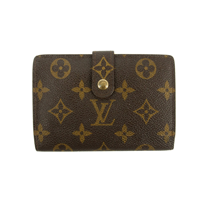 Louis Vuitton Monogram Canvas Kisslock Wallet Brown #3092 by Bolt Boutique