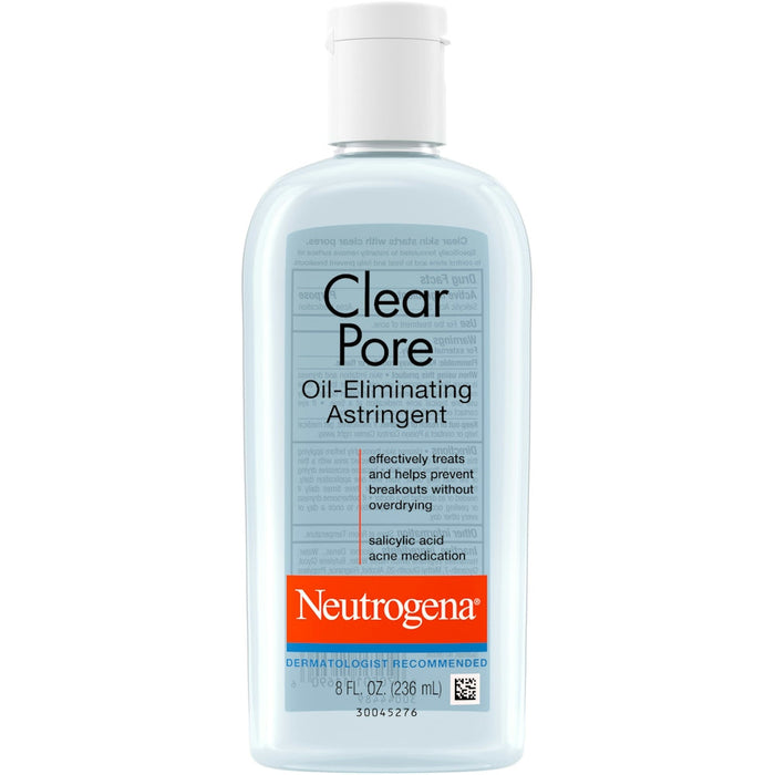Neutrogena Clear Pore Oil-Eliminating Facial Astringent With 2% Salicylic Acid AcneTreatment by Pasteur Pharmacy