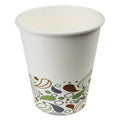 Boardwalk Deerfield Printed Paper Hot Cups, 8 oz, 20 Cups/Sleeve, 50 Sleeves/Carton