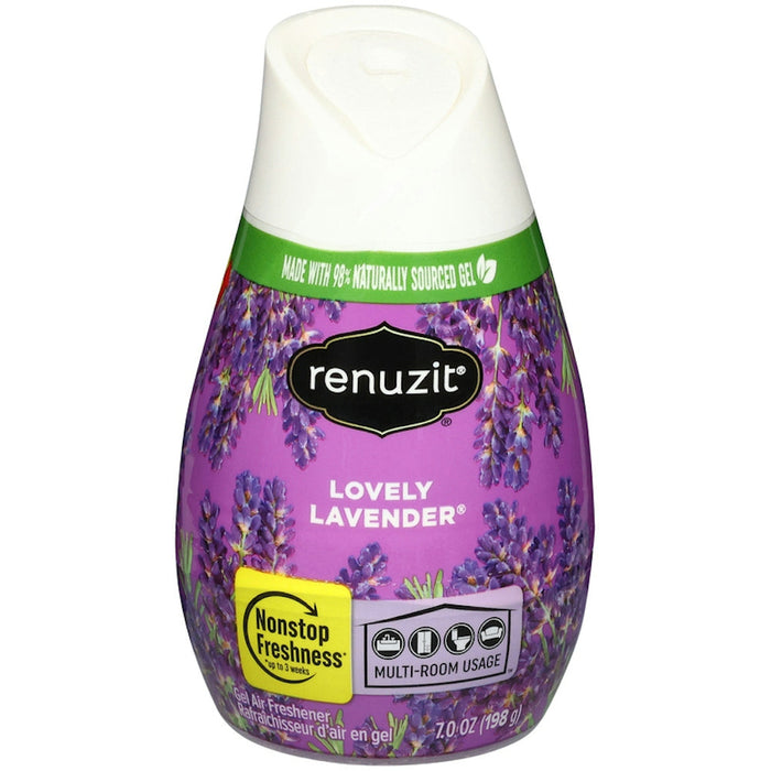 Renuzit Gel Air Freshener, Lovely Lavender 7 Oz by Pasteur Pharmacy