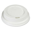 Boardwalk Hot Cup Lids, Fits 8 oz Hot Cups, White, 1,000/Carton