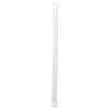 Boardwalk Wrapped Jumbo Straws, 7.75", Polypropylene, Clear, 12,000/Carton