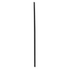 Boardwalk Cocktail Straws, 8", Polypropylene, Black, 5,000/Carton