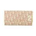 Christian Dior Monogram Girly Flap Trotter Wallet Pink #3096 by Bolt Boutique